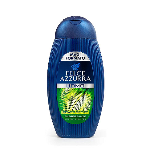 Шампунь и гель для душа Felce Azzurra Men Power Sport 400 мл (8001280400827)