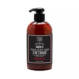 Гель для душу волосся та обличчя Dead Sea Sandalwood Men 3в1 500 мл (7290119481446)