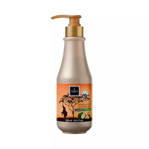 Гель для душа Famirel Marula Oil Имбирь и Бергамот 500 мл (7290114085663)