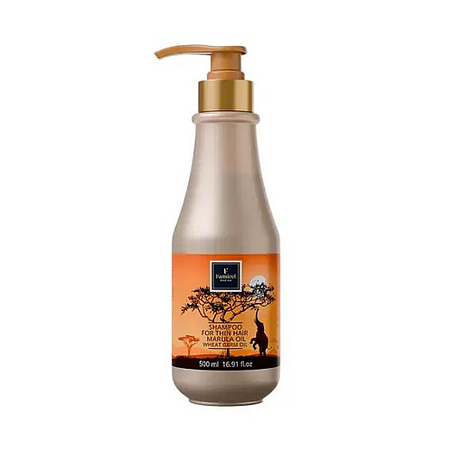 Шампунь для тонких волос Famirel Marula Oil с маслом Зародышей Пшеницы 500 мл (7290114085854)