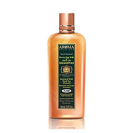 Шампунь для волос Dead Sea Aroma с желтком медом и оливковым маслом 560 мл (7290010492596)