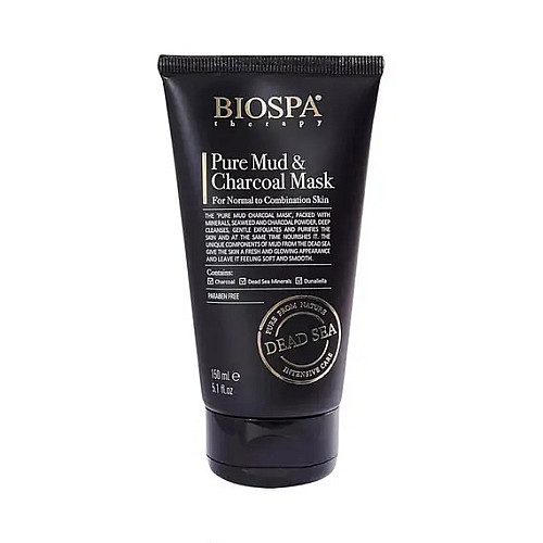 Грязевая маска с углем Sea of Spa Bio Pure Mud Charcoal Mask 150 мл (7290016846058)
