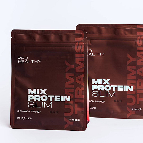 Низкокалорийный коктейль для снижения веса Choice Mix Protein Slim Yummу Тирамису 145 г (99101276101)