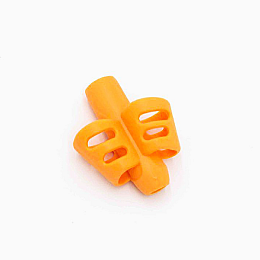 Силіконова насадка на ручку, олівець для корекції письма VOLRO Оранжевий (vol-483)