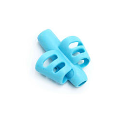 Силіконова насадка на ручку, олівець для корекції письма VOLRO Голубий (vol-484)