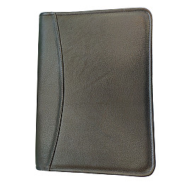 Папка для документів з натуральної шкіри Дорожка Чорна (7105-1)