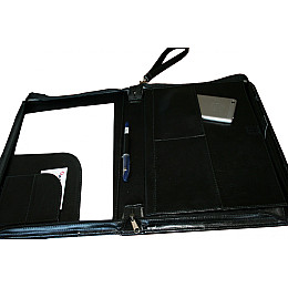 Папка для документів шкіряна Дорожка Чорна (7103)