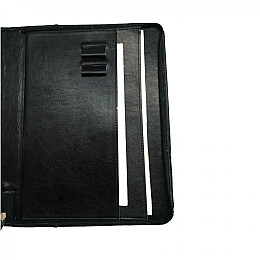 Папка для документів шкіряна Дорожка Чорна (7105)