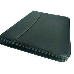 Папка для документів шкіряна Дорожка Чорна (7106)