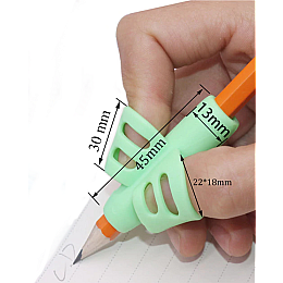 Силіконові насадки ручки набір з 4-х шт, олівець для корекції письма (vol-895)