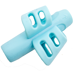 Набір з 3-х шт силіконових насадок на ручку, олівець для корекції письма (vol-896)