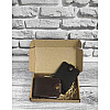 Подарочный набор DNK Leather №15 18,0*10,0*3,5 см Коричневый