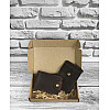 Подарочный набор DNK Leather №16 18,0*10,0*3,5 см Коричневый