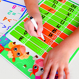 Дошка-тренажер "Азбука" Vladi Toys VT5010-25 укр