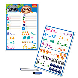 Дошка-тренажер "Облік і математика" Vladi Toys VT5010-26 укр