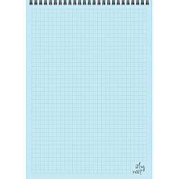 Блокнот 4Profi "Title office" синій 64 листа формат А6 903474