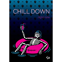 Блокнот 4Profi "Skeleton" chill 48 листів формат А5 904860