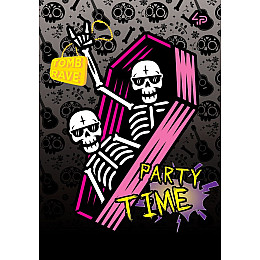 Блокнот 4Profi "Skeleton" tomb party 48 листів формат А5 904891