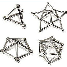 Магнитный конструктор NEO 7127 63 элемента (300965)