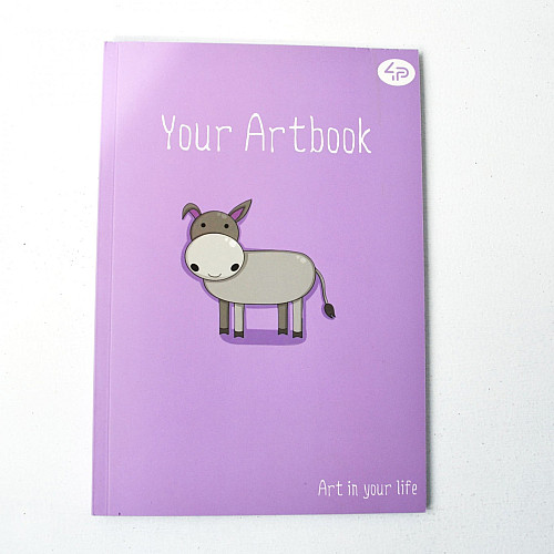 Блокнот 4Profi Artbook donkey 48 аркушів А5 902293