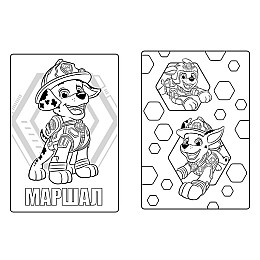 Цветные приключения Щенячий Патруль "Либерти" Ранок 237003 с наклейками