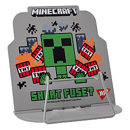 Подставка для книг фигурная YES Minecraft металл (470512)