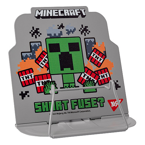 Подставка для книг фигурная YES Minecraft металл (470512)