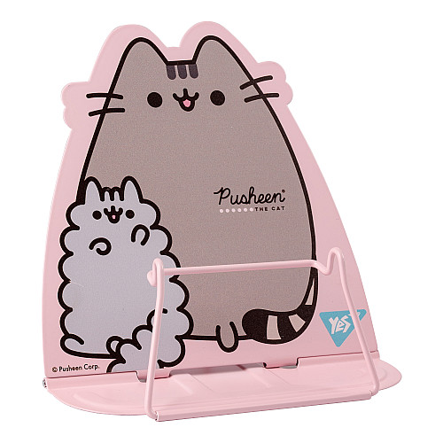 Подставка для книг фигурная YES Pusheen металл (470515)