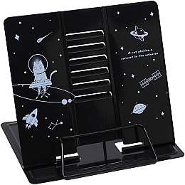 Підставка для книг "Котик Космонавт" Bambi LTS-8164 металева Вид 1