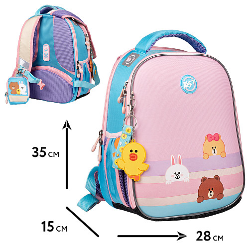 Рюкзак каркасный YES H-100 Line Friends (559549)