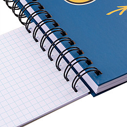 Блокнот YES 2в1 В5+В7 80л.+20л. Melt Smile клітинка (151842)