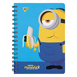 Блокнот YES А5 80 л Minions Banana (151774)
