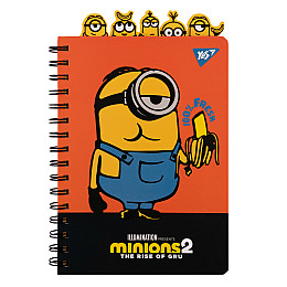 Блокнот YES А5 80 л Minions (151778)