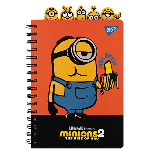 Блокнот YES А5 80 л Minions (151778)