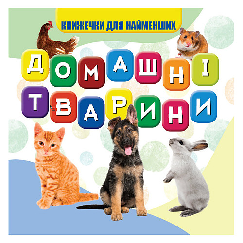 Моя перша книжечка Домашні тварини Jumbi VR06041703-N 10 сторінок