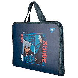 Папка-портфель YES FC на молнии з тканинними ручками Anime (492247)