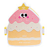 Ланч-бокс дитячий зі столовими приборами TS Kitchen Cake 20*18*8 см лимонний (HP12271Y)