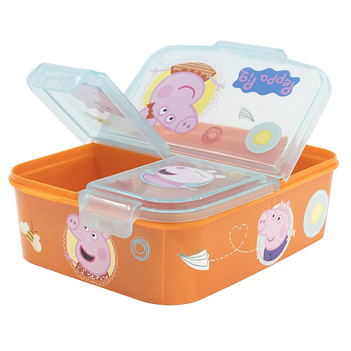 Ланч-бокс дитячий на 3 відділення Stor Peppa Pig (13920)