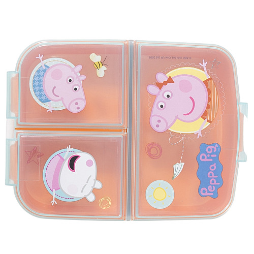 Ланч-бокс дитячий на 3 відділення Stor Peppa Pig (13920)