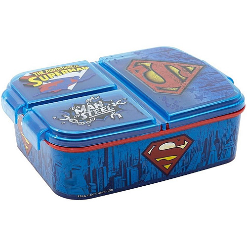 Ланч-бокс на 3 відділення Stor Superman (85620)