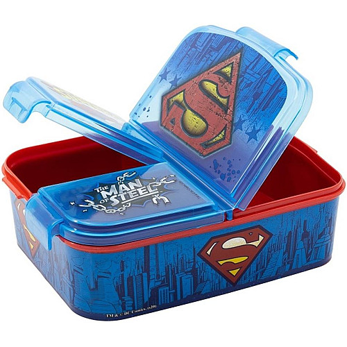 Ланч-бокс на 3 відділення Stor Superman (85620)