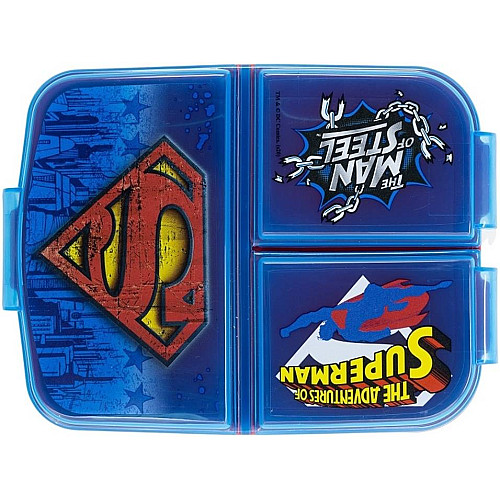 Ланч-бокс на 3 відділення Stor Superman (85620)
