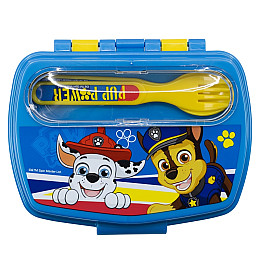 Ланч-бокс детский с ложкой и вилкой Stor Paw Patrol (74609)