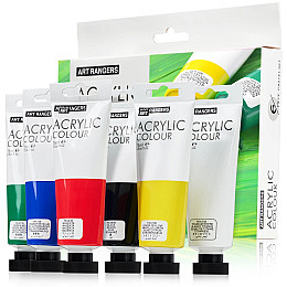 Акрилові фарби для малювання Art Ranger Acryliс regular 6 кольорів по 75 мл