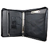 Папка для документов Exclusive из искусственной кожи 35,5х26х5 см Черный (710100-RN black)