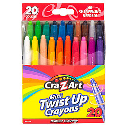 Набор цветных карандашей Cra-Z-Art Mini Twist Up 10253CRA 20 шт