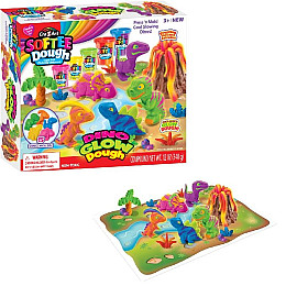 Тесто для лепки Cra-Z-Art Динозавры с формами набор 14 шт