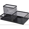 Настільний органайзер для канцелярії Urbankit 10x20,5x10,5 см Чорний