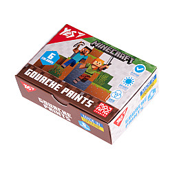Краски гуашеві Yes Minecraft 6 кольорів 20 мл (230405)