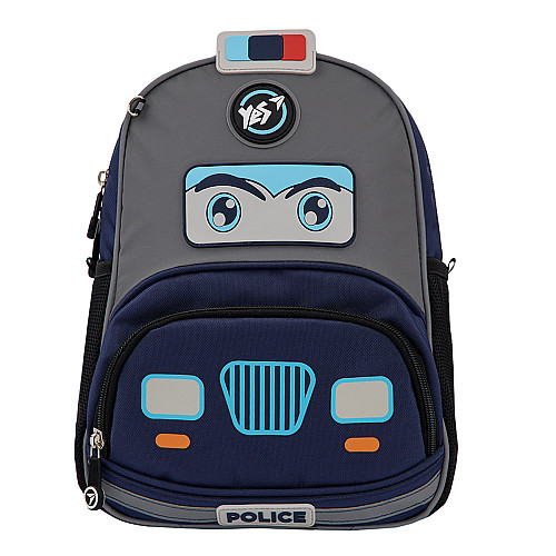 Рюкзак детский YES K-34 Police 30,5х21,5х11 см Разноцветный (550026)